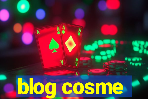 blog cosme